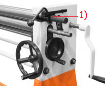 Ручка фиксации вала Ручка фиксации вала